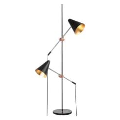 71" Reed Floor Lamp Black (Includes CFL Light Bulb) - Safavieh -Lighting Store GUEST 9c235894 69dd 416d be6b 4c42e77f85ee