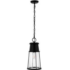 Laela 8.4" Outdoor Pendant - PLT4035 - Black - Safavieh -Lighting Store GUEST 9e6090e8 f5d8 484c ad17 0bb5f2adf0be