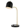 Drina Table Lamp W/ USB Port - 23.5 Inch Height - TBL4017 - Black/Gold - Safavieh