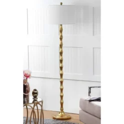 Aurelia Floor Lamp - Antique Gold - Safavieh -Lighting Store GUEST 9fe65f7e 68c0 4ff9 bf60 67322bb2d29b
