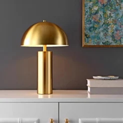 Iria Table Lamp - 20.5 Inch Height - TBL4319 - Gold - Safavieh -Lighting Store GUEST a1300bd8 3cb7 40f1 8744 ae514d5d6e96