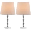Dylan Tiered Crystal Orb Lamp (Set Of 2) - LIT4124 - Clear/White - Safavieh -Lighting Store GUEST a3efca33 9e74 433e aee1 93f32d4c23d7