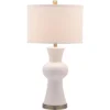 Lola Column Table Lamp - 30 Inch Height - LIT4150 - White - Safavieh -Lighting Store GUEST a4709600 e842 4ea7 8c62 94fecea34837