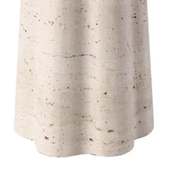 Naveen Travertine Table Lamp - CTL1082 - Travertine/White - Safavieh Couture -Lighting Store GUEST a55a93c4 474b 4715 949f 5ad49bb603ae