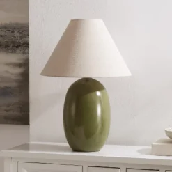 Josi 24" Table Lamp - TBL4660 - Green - Safavieh -Lighting Store GUEST a68d54a2 86da 475a a7aa 299cf0c8fd43