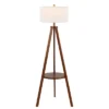 Faris 62" Floor Lamp - FLL4119 - Walnut - Safavieh -Lighting Store GUEST ba3e266d 55ff 4570 8542 21bf6d4ab41d