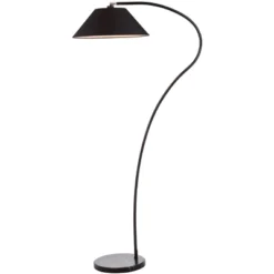 Lumi Arc Floor Lamp - LIT4467 - Black - Safavieh