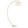 Madigan 70" Floor Lamp - FLL4115 - Gold/White - Safavieh -Lighting Store GUEST c7b384f8 359f 45bf 906c e301589ae507