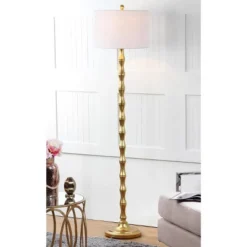 Aurelia Floor Lamp - Antique Gold - Safavieh -Lighting Store GUEST ca92827d 2d80 48a8 8b95 9dff092bc2fc