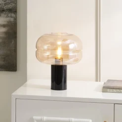 Runa 14" Table Lamp - Amber/Black Marble - Safavieh 7 Runa 14" Table Lamp - Amber/Black Marble - Safavieh -Lighting Store GUEST cba1f07b 82e4 471b 8b70 5aa0abd9b5ff