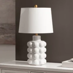 Konny Table Lamp - 24 Inch Height - TBL4608 - Antique White - Safavieh -Lighting Store GUEST cbf7f1a7 f119 4586 95fd 710932892238