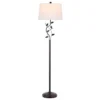Rudy Iron Floor Lamp (Includes LED Light Bulb) Black - Safavieh -Lighting Store GUEST cdd3d8aa 5fee 435e 839a 228265c772bd