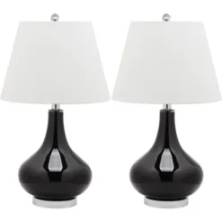 Amy Gourd Glass Table Lamp (Set Of 2) - 24" Height - LIT4087 - Safavieh 20 Amy Gourd Glass Table Lamp (Set Of 2) - 24" Height - LIT4087 - Safavieh -Lighting Store GUEST d028a6bb 4a95 46e6 ba4d 568b5ebf59bb