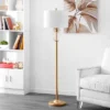 Elza Floor Lamp - Gold Leaf/Clear - Safavieh -Lighting Store GUEST d165e37f 0f75 45d6 ae85 bdf784eaaa95