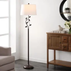 Rudy 61.5" Floor Lamp - FLL4091 - Oil Rub Bronze - Safavieh -Lighting Store GUEST d1b01c86 87fb 45fd b35a 2691f8f2d4b8