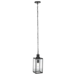 Agni 6" Outdoor Pendant - PLT7015 - Black - Safavieh
