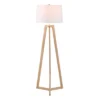 Ismeria 58.75" Floor Lamp - FLL4106 - Natural - Safavieh