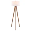 Cameo 62.5" Floor Lamp - FLL4102 - Walnut - Safavieh