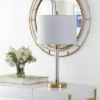 Bixby Glass Table Lamp - Brass - Safavieh