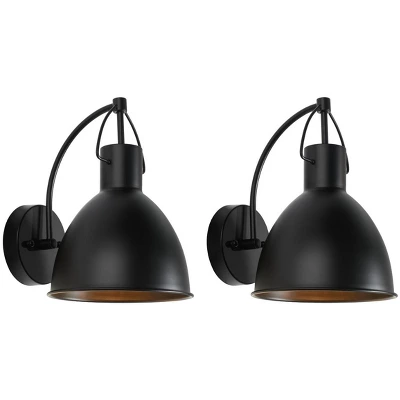 Priestly 7.87" Outdoor Sconce (Set Of 2) - PLT7020 - Black - Safavieh 3 Priestly 7.87" Outdoor Sconce (Set Of 2) - PLT7020 - Black - Safavieh
