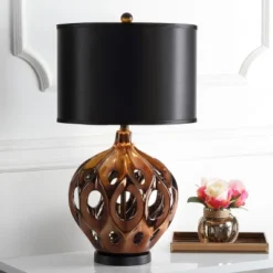 Regina Table Lamp - 29 Inch Height - LIT4040 - Safavieh -Lighting Store GUEST f531abea 0dee 4a44 bb30 8af93fc7724e
