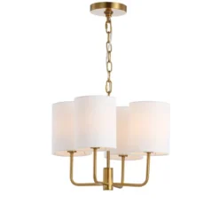 Elias Chandelier Brass/Gold - Safavieh -Lighting Store GUEST f5879461 6380 4c33 915f 0df55abe36bb