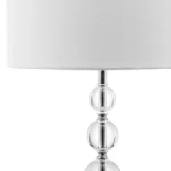 (Set Of 2) 29" Liam Stacked Crystal Ball Lamp Clear (Includes CFL Light Bulb) - Safavieh -Lighting Store GUEST f92fe886 f90c 4b6a 9295 3e3fe2c905c7