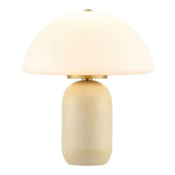 Fabio Table Lamp - 13.5 Inch Height - TBL4530 - Natural/Brass - Safavieh -Lighting Store GUEST fc72d046 7924 42f4 a090 cf6fa9066acf