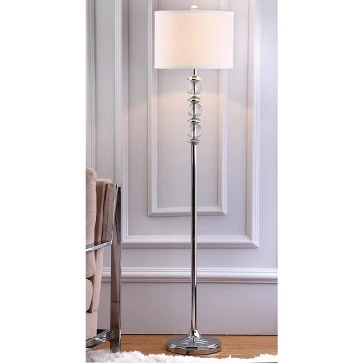 Riga Floor Lamp - LIT4179 - Crystal - Safavieh 5 Riga Floor Lamp - LIT4179 - Crystal - Safavieh - Image 3