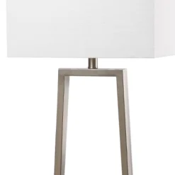 Lyell Floor Lamp - LIT4303 - Pewter - Safavieh -Lighting Store GUEST ff2d4b43 25b4 4041 98e8 9136b57ac8b4