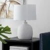 Veleri Table Lamp - White Speckle - Safavieh -Lighting Store GUEST ffd1d04e 73be 44fc a57c 25e7ab42fbcc